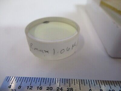 OPTICAL CVI FLAT COATED INFRARED LENS LASER OPTICS AS PICTURED &W2-B-12