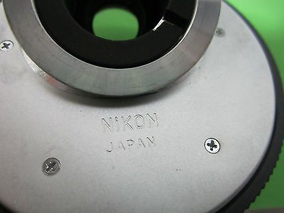 MICROSCOPE PART NIKON JAPAN OBJECTIVE TURRET OPTICS BIN-14B