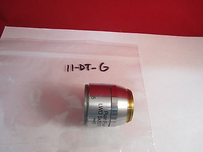 MICROSCOPE OBJECTIVE REICHERT FLUOR 5X POLYCON EPI INFINITY OPTICS BIN#11-DT-G