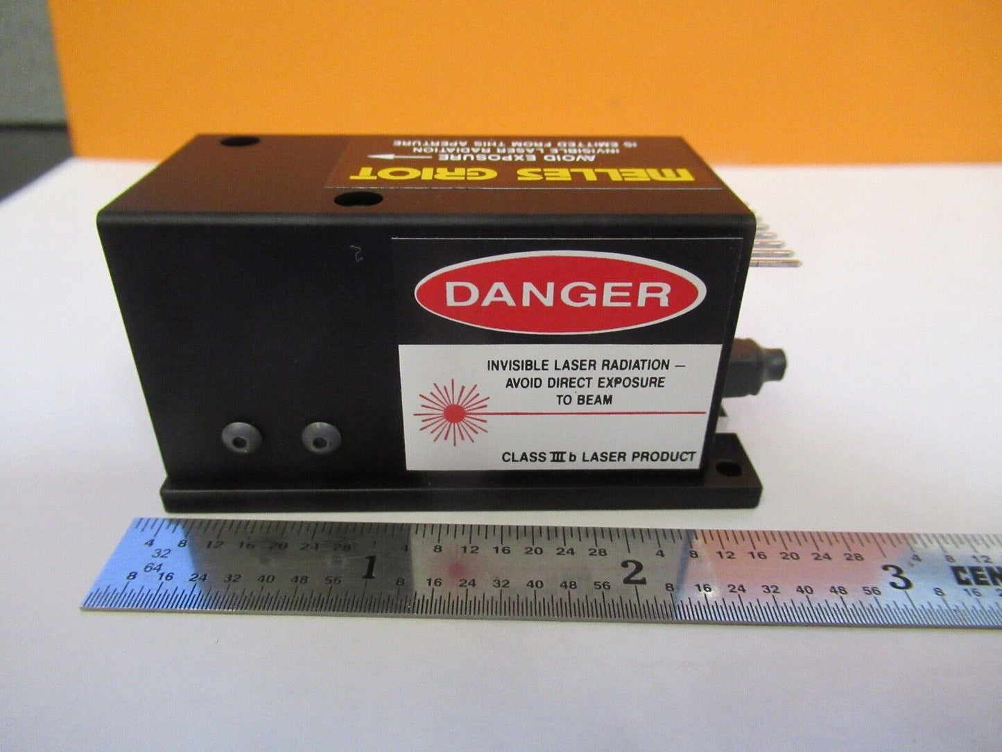 MELLES GRIOT DIODE LASER 80 MW OPTICS OPTICAL AS PICTURED &5K-A-01