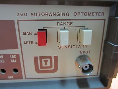 UNITED DETECTOR OPTOMETER 360 LASER OPTICS SENSOR , WITHOUT PROBES OR CABLES