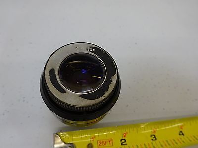 FOR PARTS MICROSCOPE POLYVAR REICHERT EYEPIECE WPX OPTICS AS IS BIN#P4-B-10