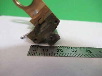 ANTIQUE ERNST LEITZ GERMANY POL HOLDER MICROSCOPE PART AS PICTURED &Z9-A-99