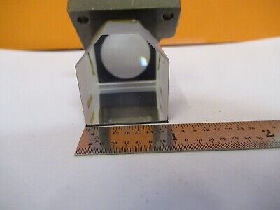 OLYMPUS JAPAN GLASS PRISM HEAD MICROSCOPE OPTICS PART as pictured &4T-A-09