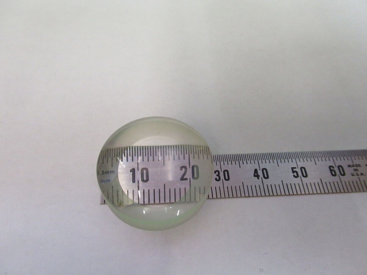 OPTICAL RARE CONVEX CONCAVE LENS OPTICS AS PICTURED &W5-B-84