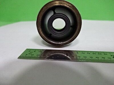 MICROSCOPE PART OBJECTIVE CARL ZEISS GERMANY EPIPLAN HD 8X OPTICS AS IS #4T-B-01