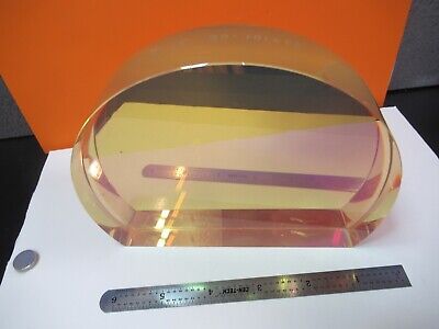 HUGE OPTICAL COATED PLANO CONCAVE MIRROR ZERODUR OPTICS AS PICTURED &P7-A-20