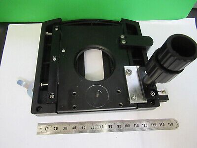 GENERIC XY STAGE TABLE MICROSCOPE PART AS PICTURED &Z1-A-35