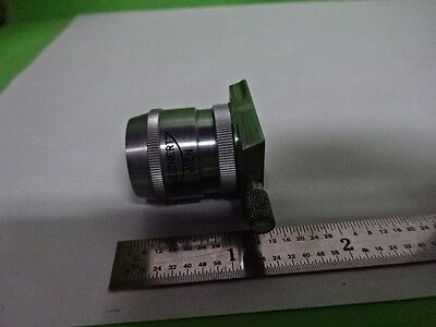 REICHERT AUSTRIA MICROSCOPE OPTICAL PART OBJECTIVE EPI 2 OPTICS AS IS BIN#AE-03