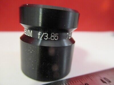 OLYMPUS LENS 78-8049-1817-1 F/3.85 MICROSCOPE PART OPTICS AS PICTURED &12-A-04