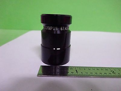 OPTISCHE LINSE OLYMPUS JAPAN 67,43 mm OPTIK WIE BESEHEN BIN#Y3-21