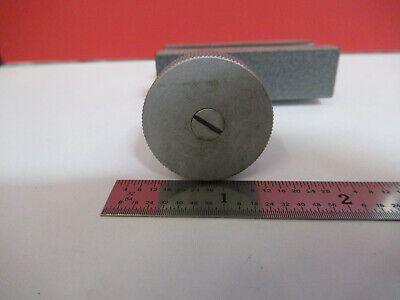 LEITZ WETZLAR GERMANY KNOB GEAR DOVETAIL MICROSCOPE PART AS PICTURED #B1-A-27