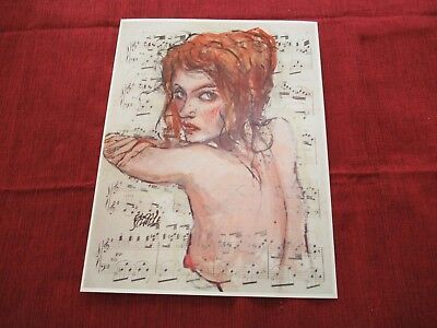 VINTAGE RARE PHOTO of ART of EGON SCHIELE AUSTRIAN PAINTER KLIMT protege #lob-D