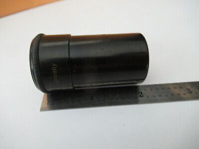 CARL ZEISS EMPTY OBJECTIVE CAN 1/12" 100  MICROSCOPE PART AS PICTURED #F2-A-42