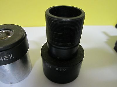 FOR PARTS MICROSCOPE EYEPIECES LOT ASSORTED OPTICS BIN#U2-B-04