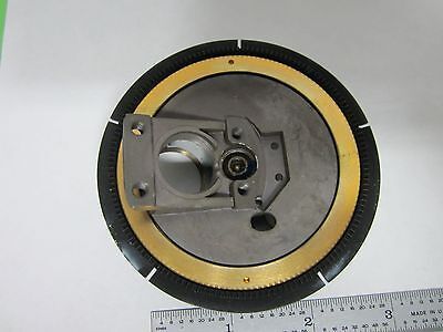 LEITZ GERMANY NOSEPIECE MICROSCOPE PART OPTICS AS IS BIN#M2-03