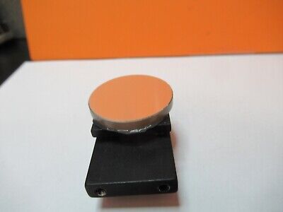 OLYMPUS JAPAN CONCAVE MOUNTED MIRROR OPTICS MICROSCOPE PART AS PICTURE &W8-A-78