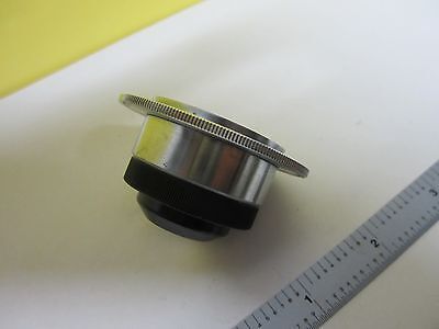 MICROSCOPE PART NIKON JAPAN CONDENSER OPTICS AS IS BIN#T8-12