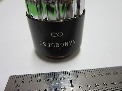 MICROSCOPE PART OBJECTIVE NANOQUEST 140X OPTICS  BIN#F1-16