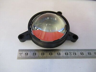 UNKNOWN ILLUMINATOR LENS CONVEX DIFFUSER MICROSCOPE PART AS PICTURED &5k-ft-81