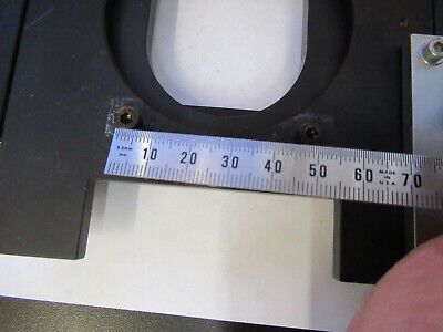 LEITZ WETZLAR GERMANY XY STAGE TABLE MICROSCOPE PART AS PICTURED &P9-A-39