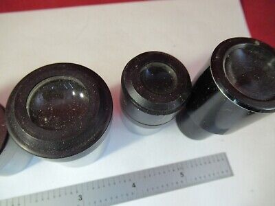 FOR PARTS LOT EYEPIECES OCULAR LENSES OPTICS MICROSCOPE PART AS PICTURED #13-31