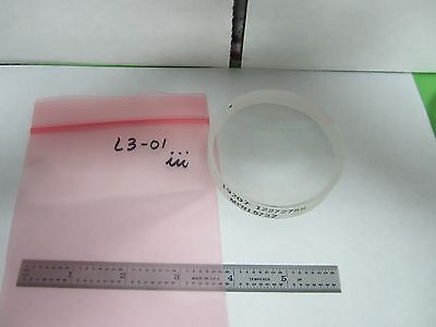 OPTICAL CONVEX CONCAVE LENS MIL SPEC  LASER OPTICS BIN#L3-01