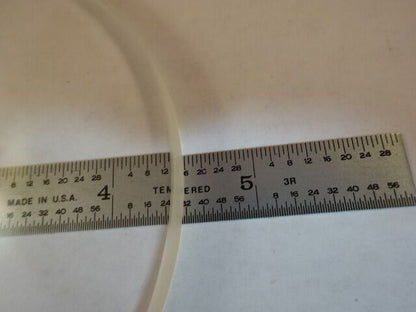 OPTICAL LENS PLANO CONVEX 4.5" DIAMETER LASER OPTICS AS IS #31-C-96