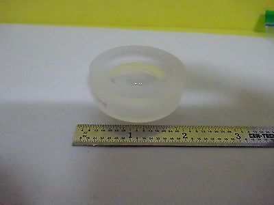 THICK OPTICAL BI CONCAVE LENS MIL SPEC LASER OPTICS AS IS BIN#X3-22