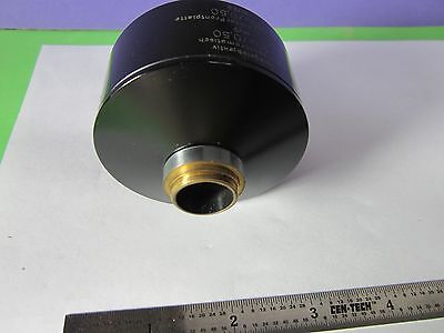 MICROSCOPE AUS JENA GERMANY MIRROR OBJECTIVE PLAN ACHROMAT 40X RARE OPTICS BN#34