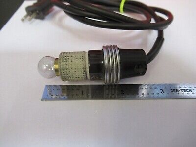 LEITZ WETZLAR GERMANY LAMP CABLE ASSEMBLY MICROSCOPE PART AS PICTURED &Q1-A-16