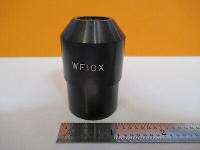 OPTICAL EYEPIECE OCULAR WF10X JAPAN MICROSCOPE PART OPTICS AS PICTURED &8M-A-37