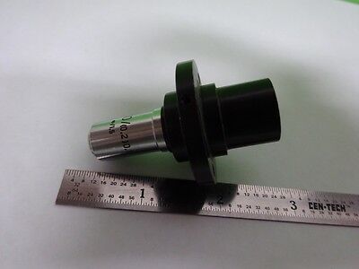 MICROSCOPE PART OBJECTIVE ZEISS GERMANY 10X OPTICS  AS IS BIN#72-22