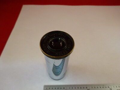 For parts EYEPIECE LEITZ GERMANY GF10X OPTICS MICROSCOPE PART AS IS &A4-FT-01