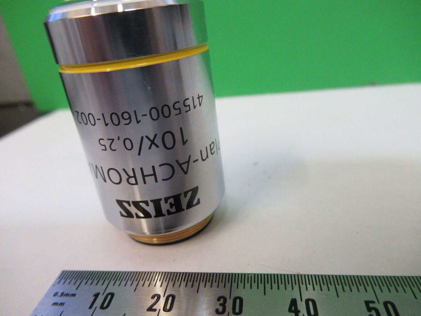 ZEISS PRIMO 10X INFINITY OBJECTIVE LENS MICROSCOPE PART AS PICTURED R7-B-53