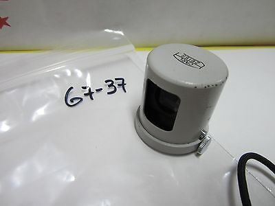 OPTICAL CARL ZEISS BEAM SPLITTER MICROSCOPE OPTICS AS IS BIN#G7-37