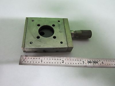 POSITIONING STAGE MICROMETER FOR LASER OPTICS or SEMICONDUCTOR AS IS BIN#V2-06