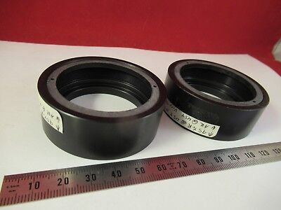 OPTICAL EMPTY ALUMINUM LENS HOLDER LOT OPTICS AS PICTURED &39-A-41B