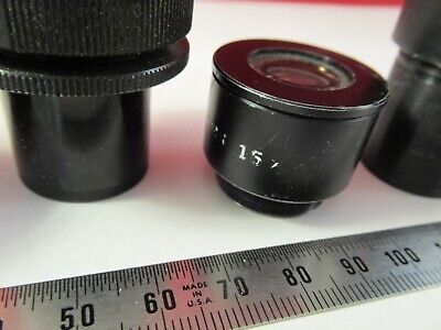 FOR PARTS LOT EYEPIECE OCULAR MICROSCOPE PART OPTICS AS PICTURED &29-A-12