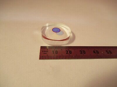 OPTICAL BK7 GLASS LASER LENS COATED OPTICS MIL SPEC RLG as pictured &W2-A-91