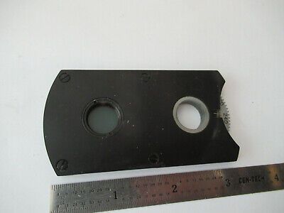 WILD SWISS POLARIZER SLIDE ROTABLE OPTICS MICROSCOPE PART AS PICTURED F3-A-82