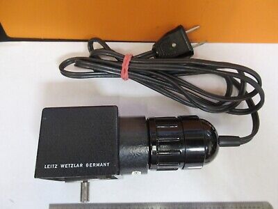 LEITZ WETZLAR LAMP ASSEMBLY WORK OK OPTICS MICROSCOPE as pictured &11-B-18