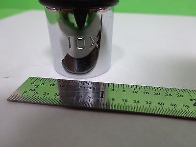 MICROSCOPE EYEPIECE OCULAR VINTAGE SPENCER 10X  OPTICS AS IS BIN#H7-A-22