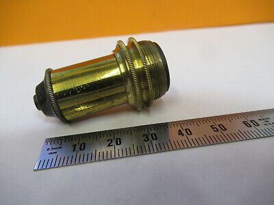 ANTIQUE UK ENGLAND WATSON OBJECTIVE LENS MICROSCOPE PART AS PICTURED #P4-B-61