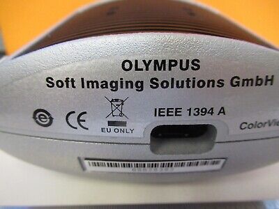 LEICA LEITZ OLYMPUS COLORVIEW SOFT IMAGING MICROSCOPE PART AS PIC &H8-B-03