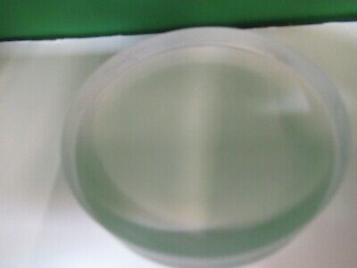 OPTICAL FLAT FUSED SILICA ZYGO 3" DIA stains coating OPTICS AS PICTURED #15-A-84