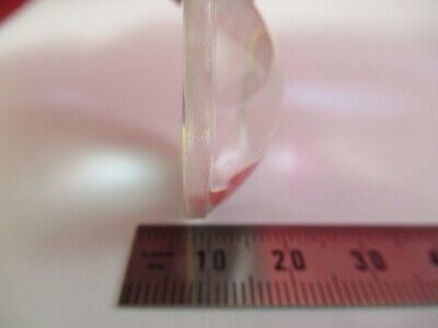 OPTICAL BI CONVEX GLASS LENS THICK OPTICS AS PICTURED &13-A-55