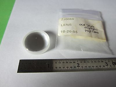 MICROSCOPE PART OPTICAL LENS OLYMPUS JAPAN ZJ0060 OPTICS BIN#34-51