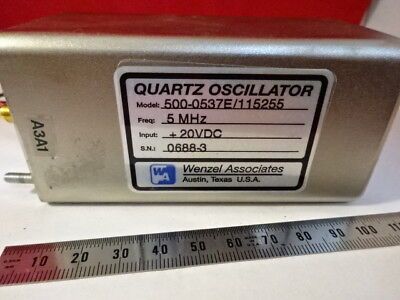 WENZEL MITEQ 5 MHz NIEDRIGES PHASENRAUSCH-QUARZOSZILLATOR-FREQUENZSTANDARD #6V-A-33