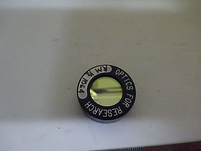 OPTICAL INFRARED FILTER LENS 1064 nm LASER OPTICS AS IS BIN#W5-A-03